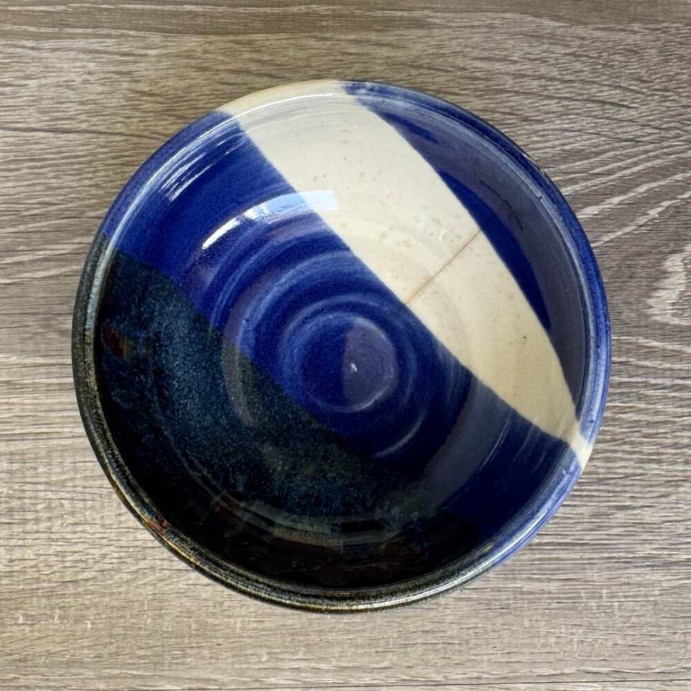 Hand Spun Pottery | Glazed & Fired 5 Inch Clay Bowl